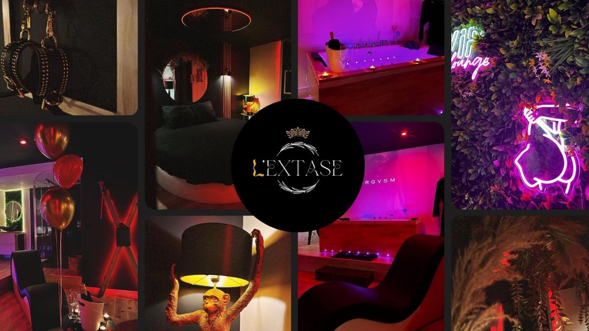 Love Room Haut De Gamme - L'Extase Avec Jacuzzi Violaines Exteriér fotografie